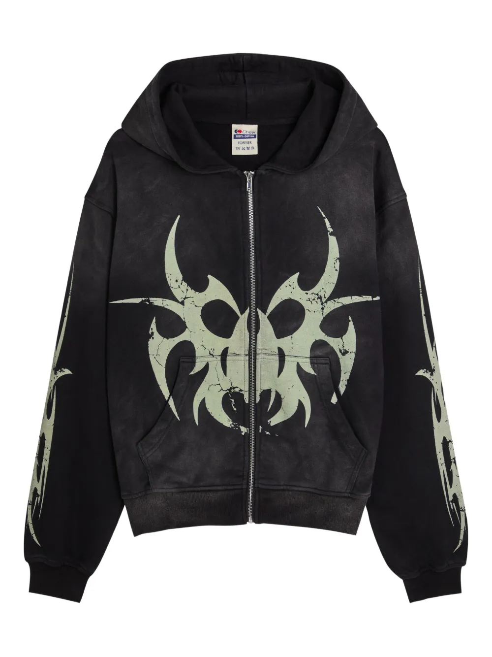 Chew Forever Graphic Zip-up Hoodie Chew Forever Graphic Zip-up Hoodie