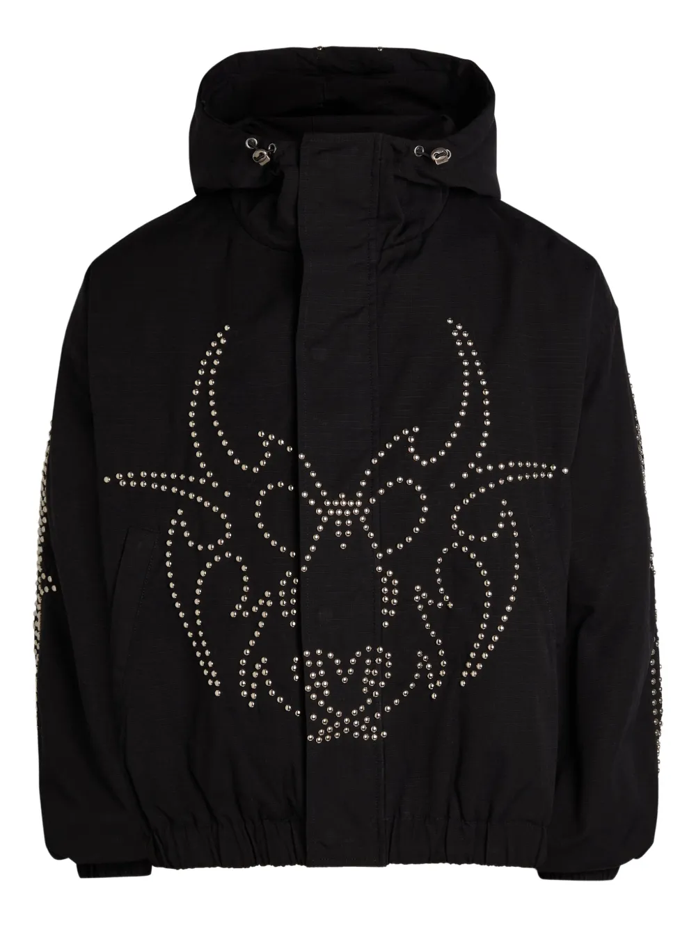 Chew Forever Studded Hooded Jacket Chew Forever Studded Hooded Jacket