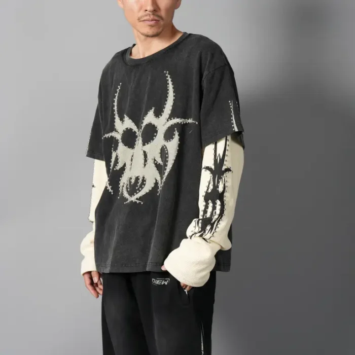 Chew Forever Studded Roach Layered Longsleeve | Chew