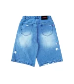 Chew Forever Denim Tribal Printed Shorts