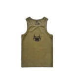 Chew Forever Roach Tank Top Olive