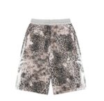 Leopard Studded Sweatshorts