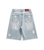 Layered Jean Short