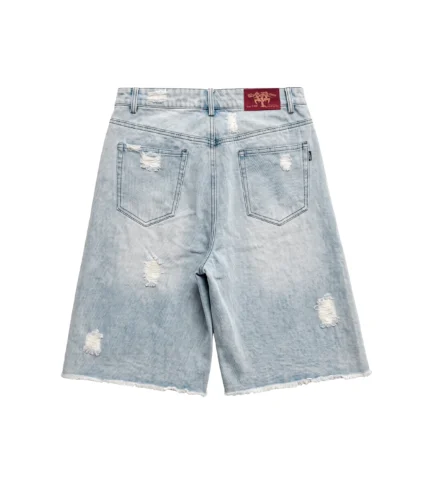 Layered Jean Short