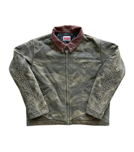 Chew Forever Roach Work Jacket Green