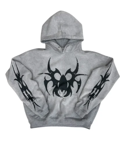 Chew Forever Roach Grey Hooded Sweatshirt