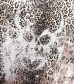 Chew Forever Leopard Studded Hoodie