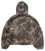 chew forever Studded Brown Reptilian Jacket
